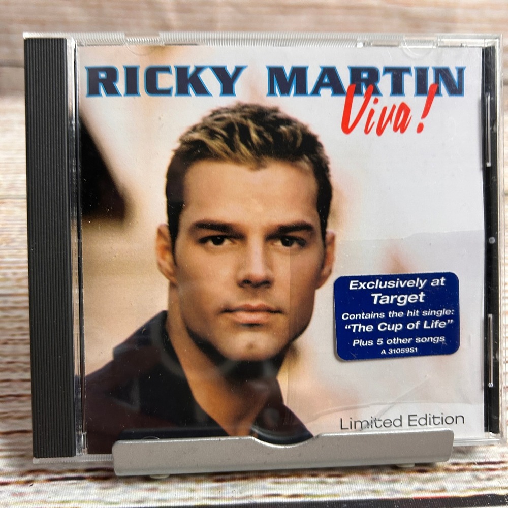 Ricky Martin Viva! Limited Edition CD Target Exclusive 1999 A 31059 Latin Pop